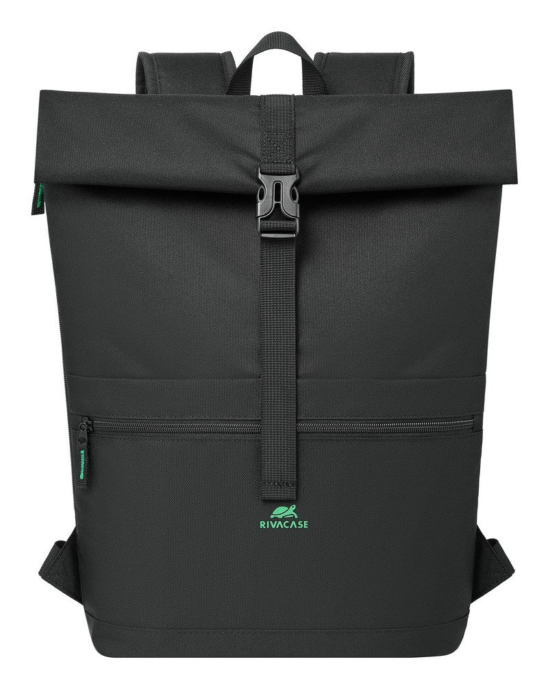 Rivacase Gremio backpack City backpack Black Polyester  Recycled polyethylene terephthalate (rPET)