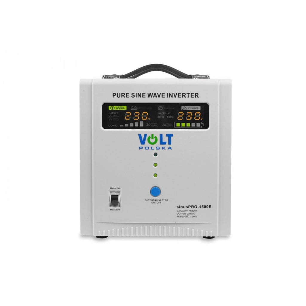 Volt Polska Voltage Converter 12V 1.5kVA 1050W 11000 g 275x390x245mm Model 3SP091512E