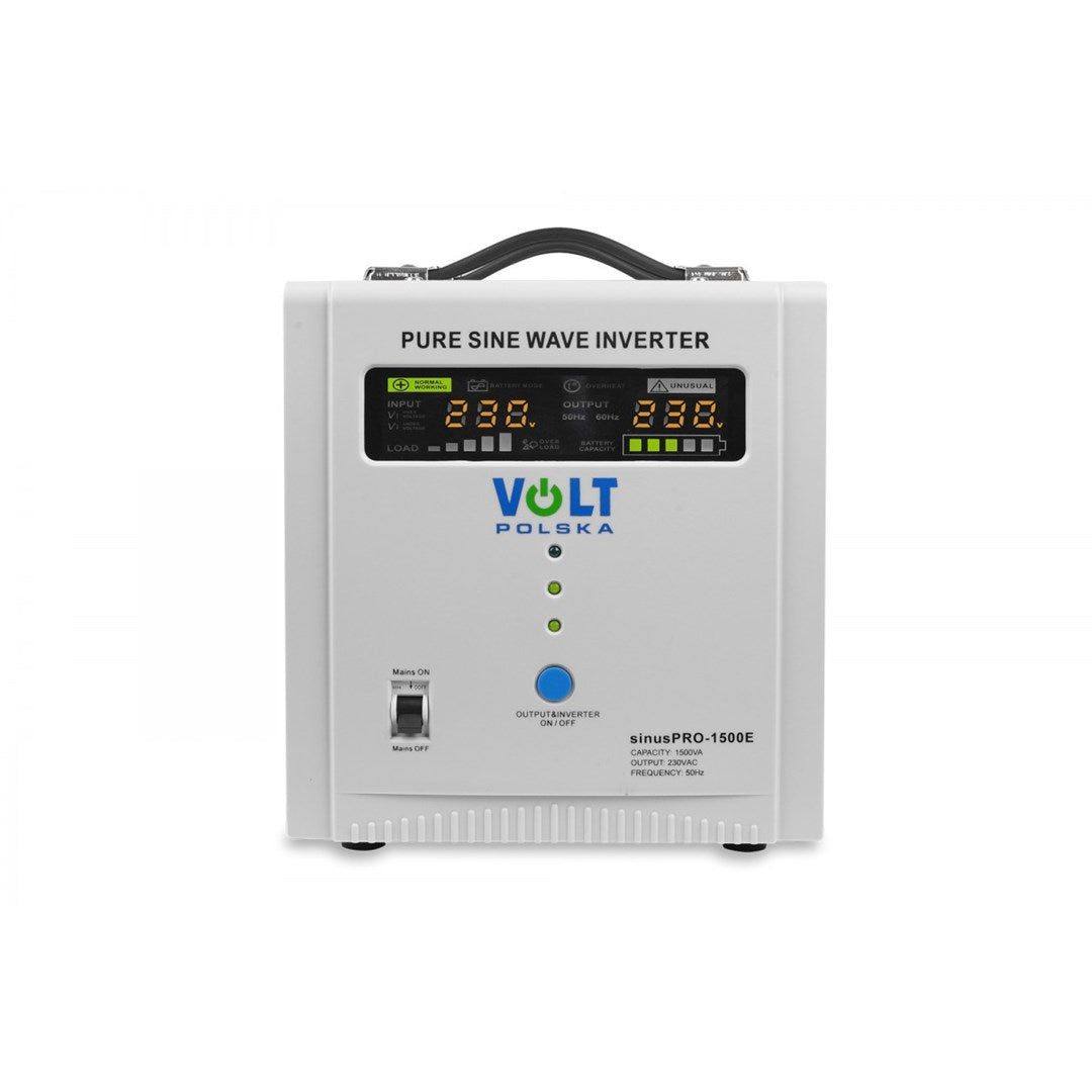 Volt Polska Voltage Converter 12V 1.5kVA 1050W 11000 g 275x390x245mm Model 3SP091512E