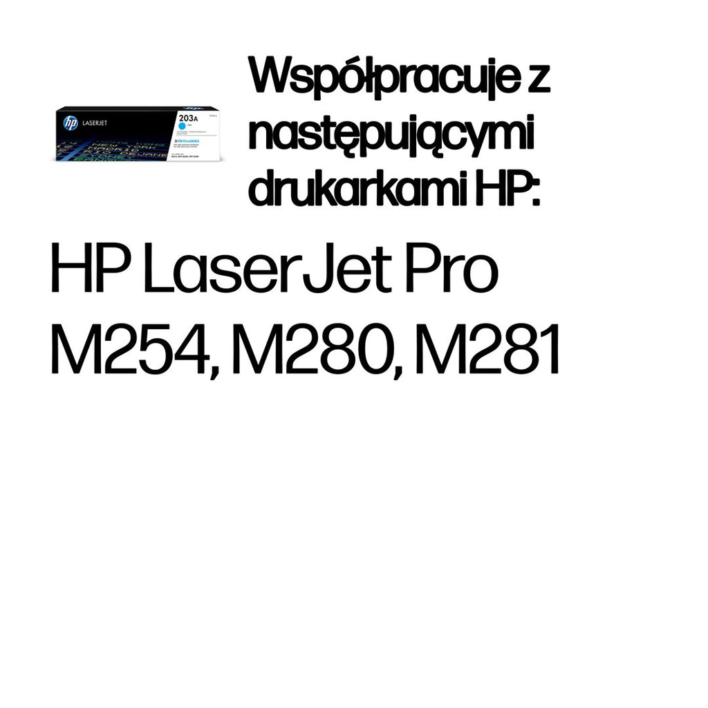 HP 203A Cyan Original LaserJet Toner Cartridge CF541A for HP Printers