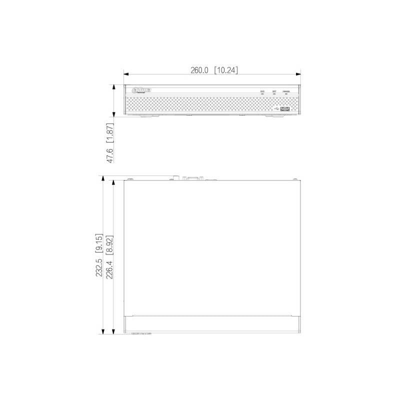 IP DVR DAHUA NVR4108HS-8P-4KS3