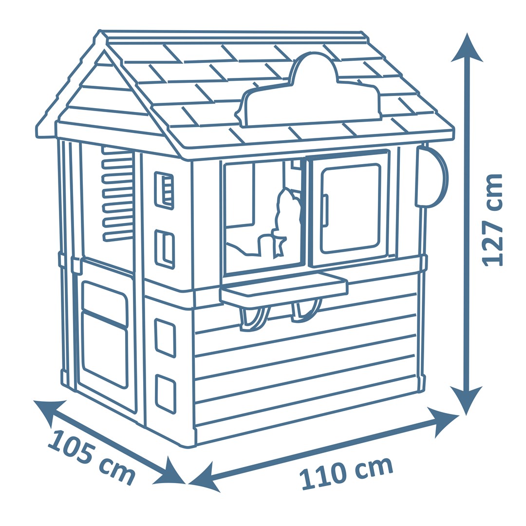 Smoby 7600810718 playhouse