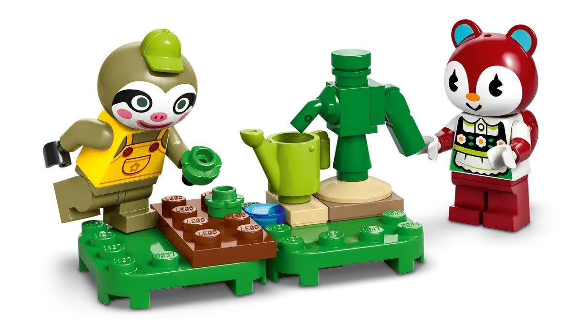 LEGO Animal Crossing Gerd's Caravan & Nursery Building Set with 2 Minifigures (77054)