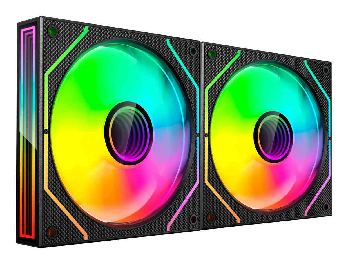 Mars Gaming MF3DPROX2 computer cooling system Computer case Fan 12 cm Black