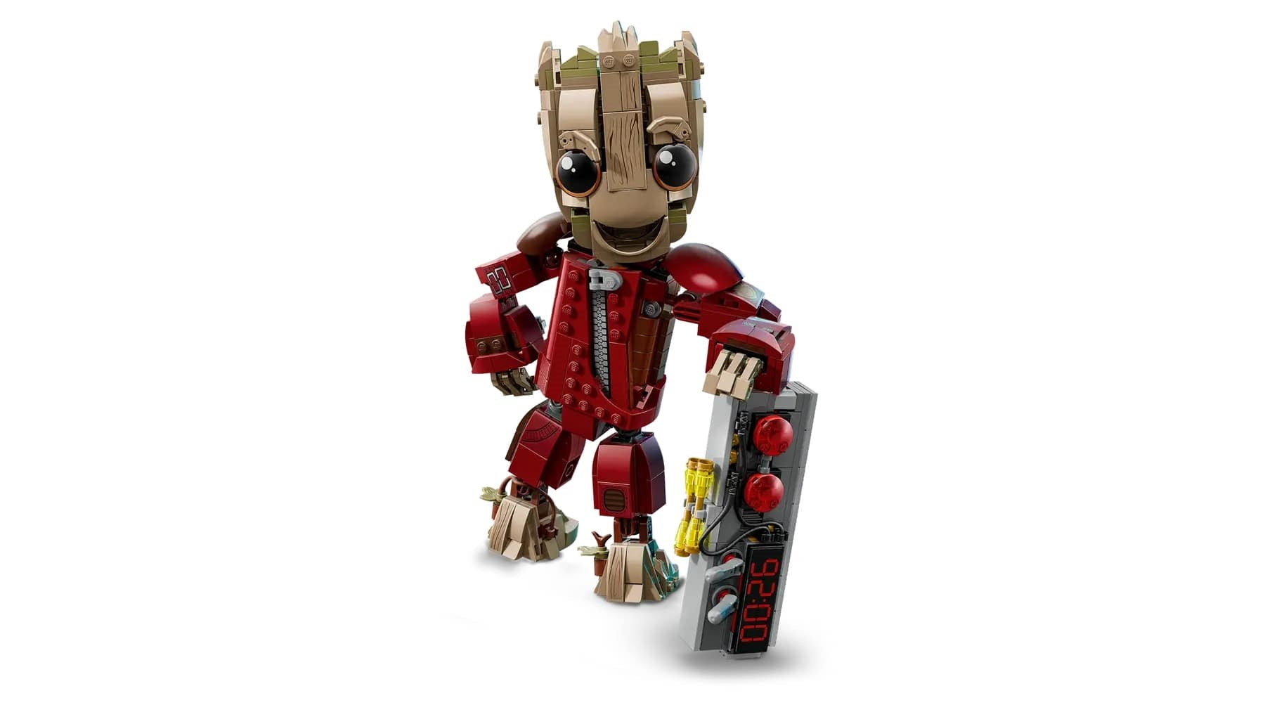 LEGO MARVEL Ravager Jumpsuit Groot Building Set 76341
