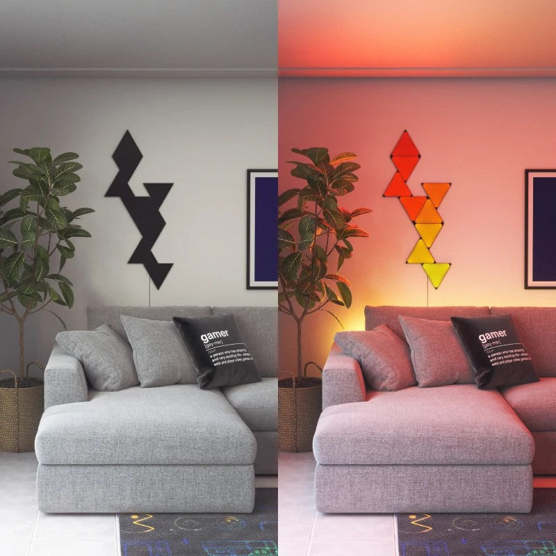 Nanoleaf Shapes Black Mini Triangles Expansion Pack - Limited Edition