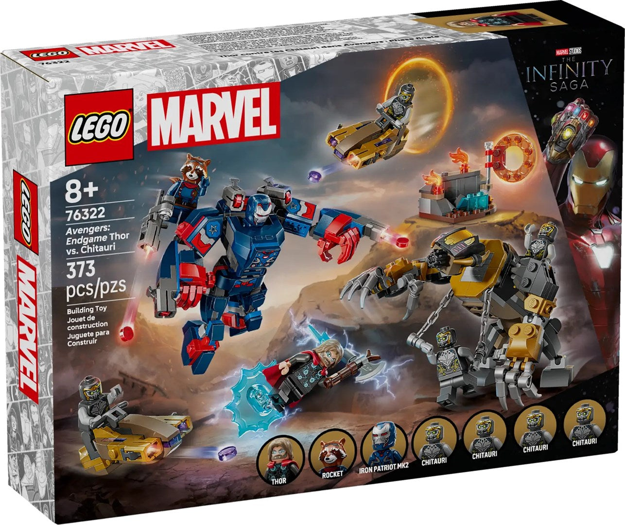 LEGO MARVEL Avengers: Endgame - Thor vs. Chitauri 76322