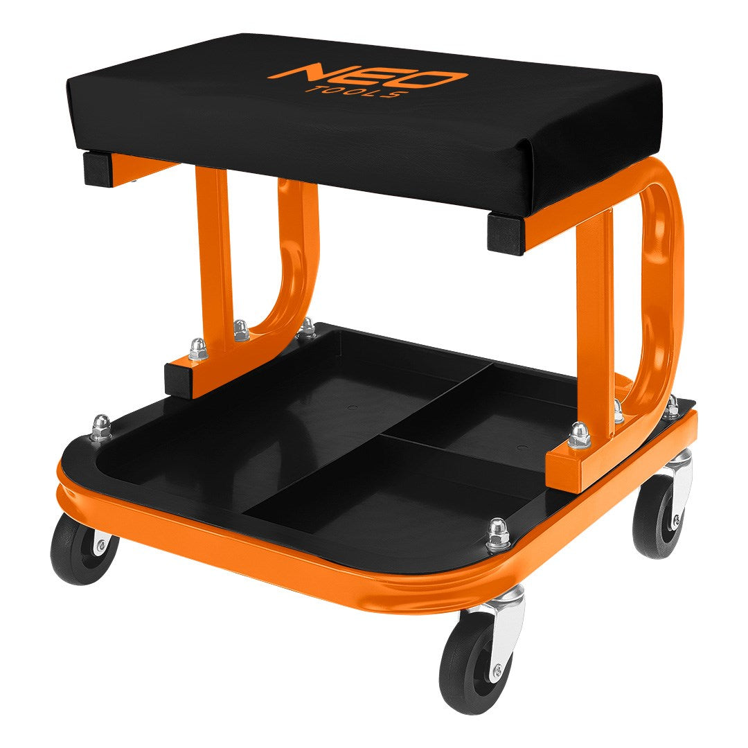 NEO TOOLS Workbench Stool on Wheels - 379x399x137 mm - Model 11-604