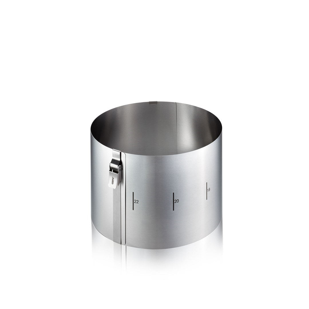 GEFU Cake Ring in Stainless Steel, 480 g, G-14301