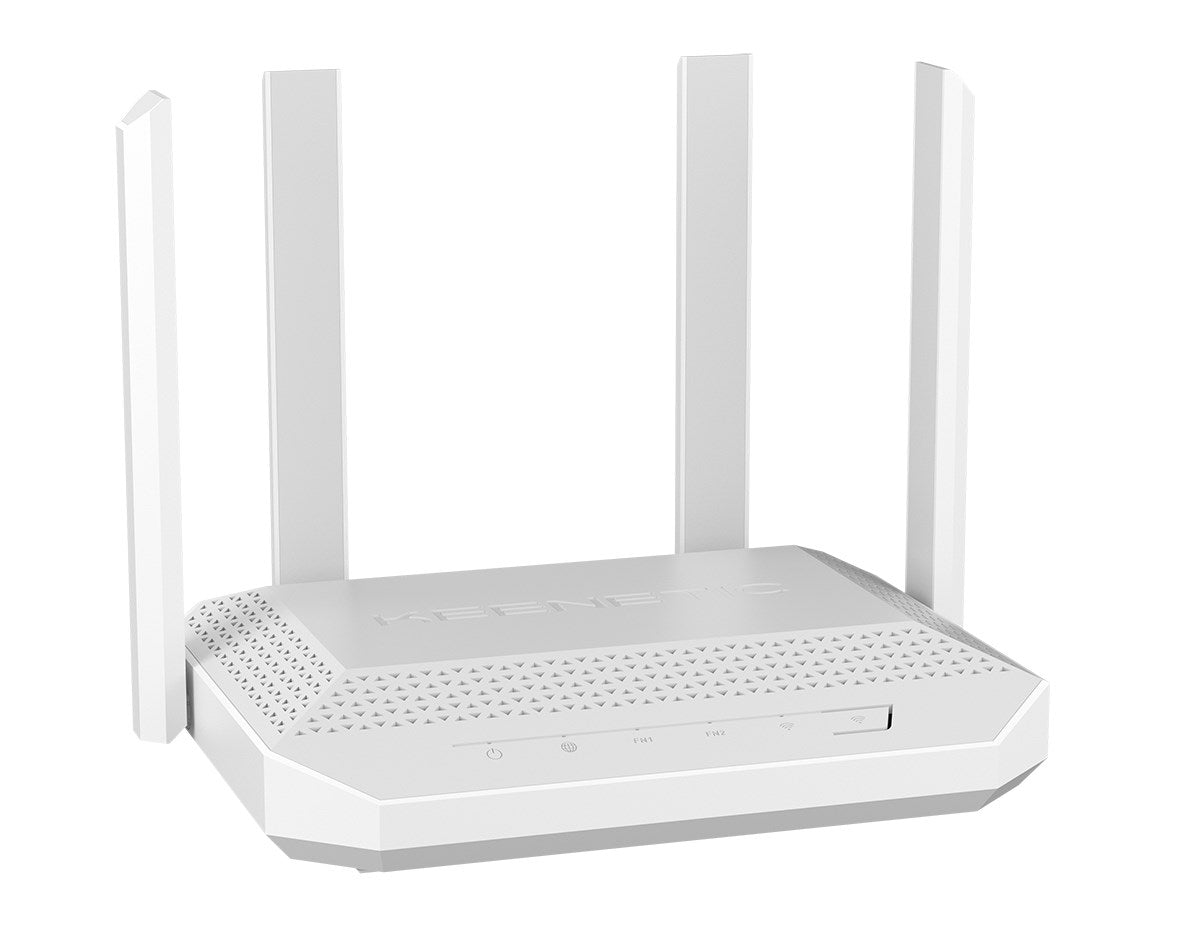 Keenetic Hero AX3000 Mesh Wi-Fi 6 Multi-Gigabit Router with 4-Port Gigabit and 1-Port 2.5 G Smart Switch