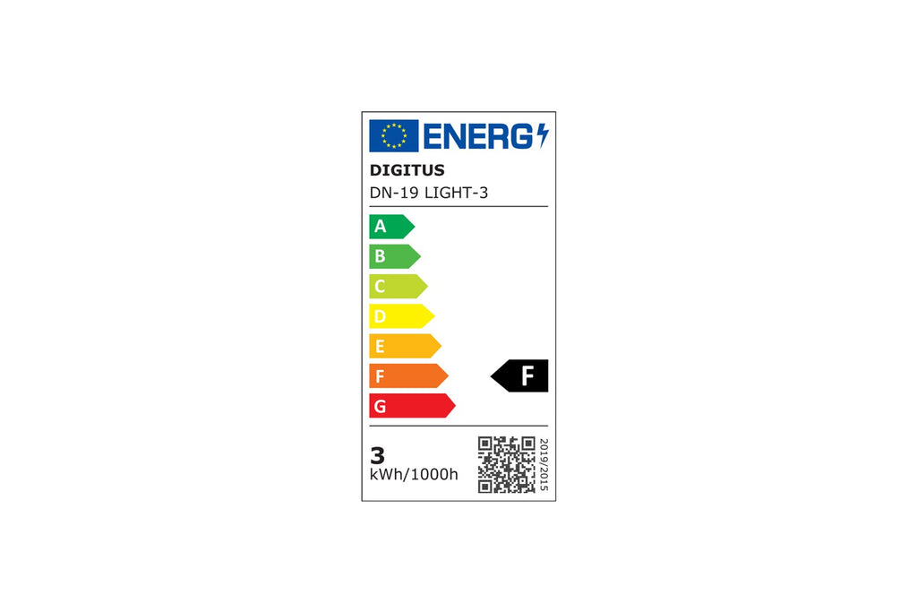 DIGITUS LED Cabinet Lighting 30 LEDs 270 Lumens 6000K DN-19 LIGHT-3
