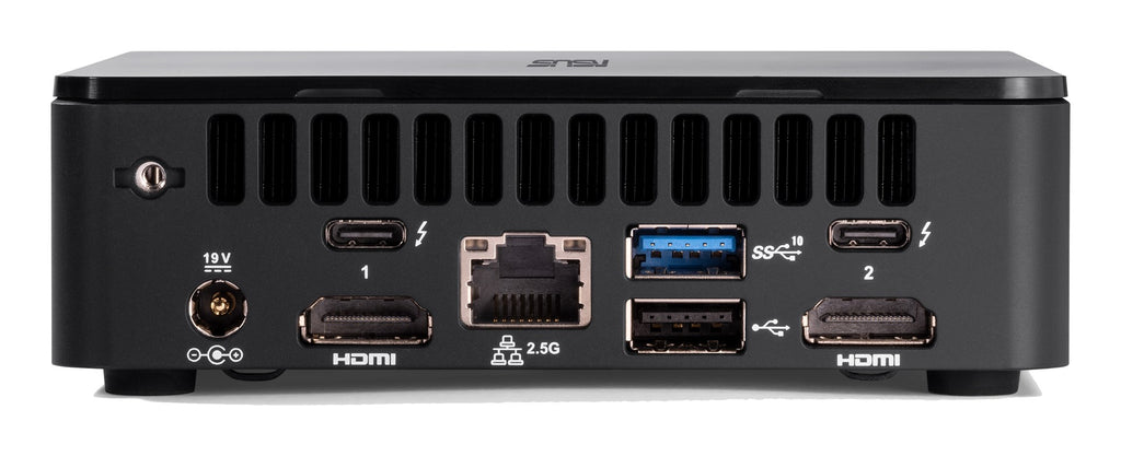 ASUS NUC 12 Pro Kit RNUC12WSKI700002I - Barebone Mini-PC - Core i7 1260P - RAM 0GB - Black 1GbE 5GbE 11a/b/g/n/ac/ax 90AR00D1-M00090