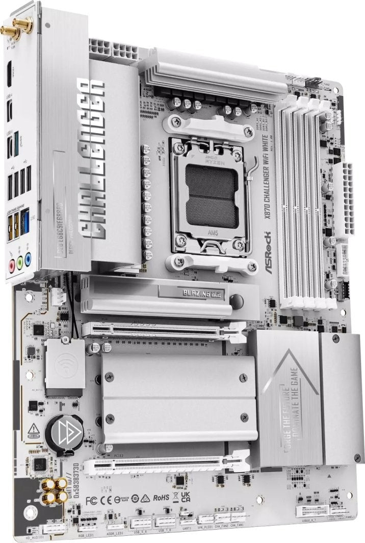 Asrock X870 CHALLENGER WIFI WHITE motherboard