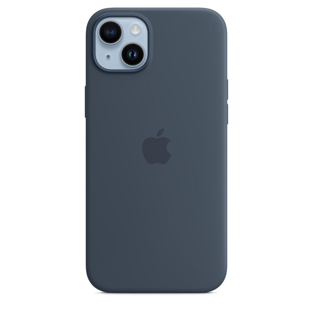 Apple iPhone 14 Plus Silicone Case Storm Blue MagSafe AW07-0MH