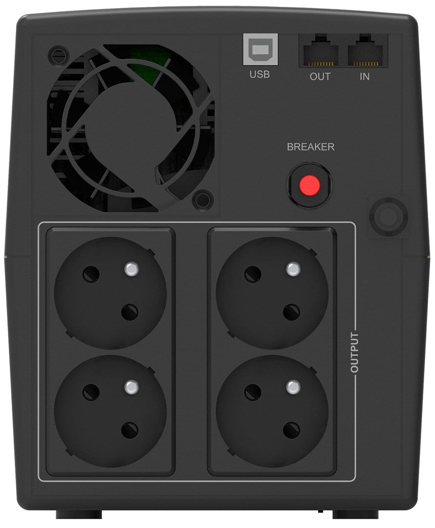 PowerWalker VI 2200 STL Line-Interactive UPS 2.2 kVA 1320 W 4 AC Outlets