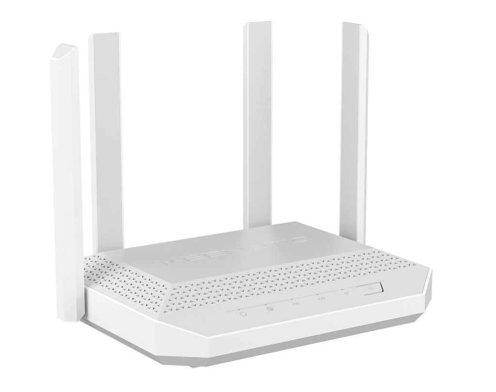 Keenetic Hero AX3000 Mesh Wi-Fi 6 Multi-Gigabit Router with 4-Port Gigabit and 1-Port 2.5 G Smart Switch