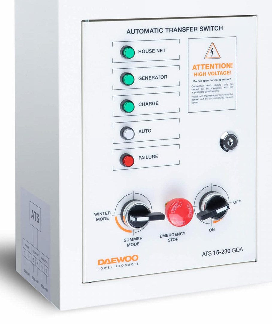 Daewoo ATS15-230GDA Automatic Transfer Switch ATS