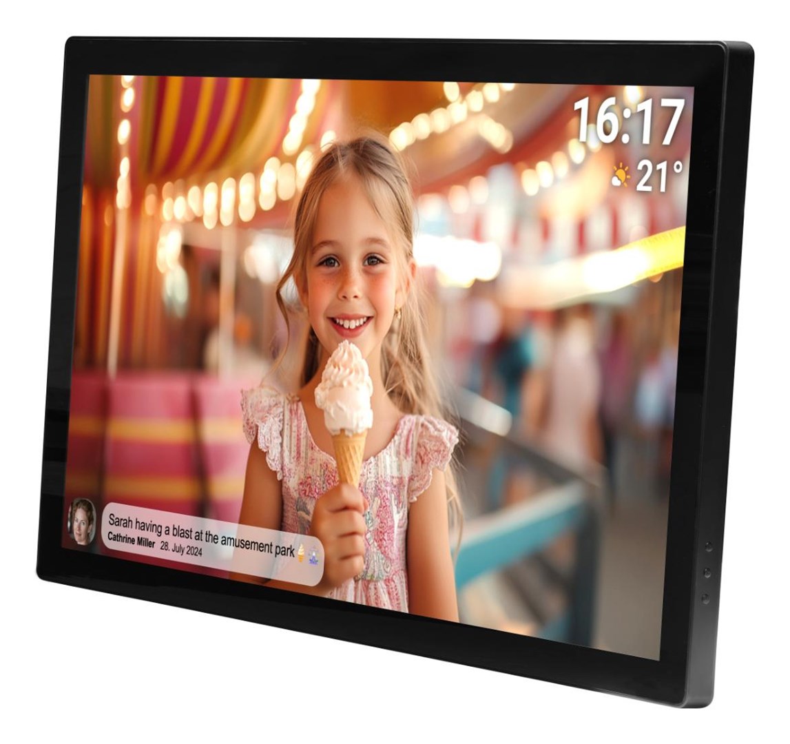 Denver FRAMEO Digital Photo Frame 31.5 32GB Black