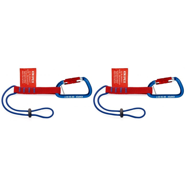 Knipex Tool Securing Set 2 Sets 85 x 24 mm 1.5 kg