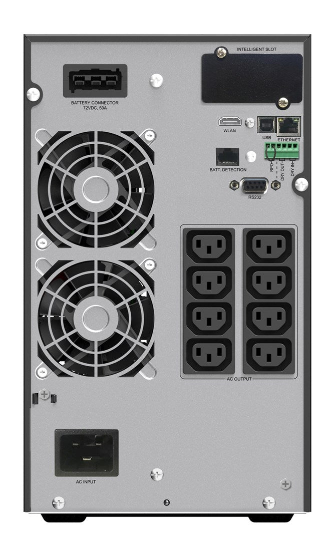 PowerWalker VFI 2000 ICT IoT - 2000VA Online UPS with 8 AC Outlets