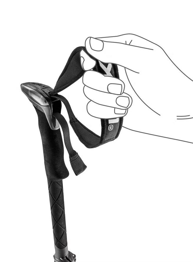 LEKI SHERPA FX Trekking Poles 120-140 cm Black