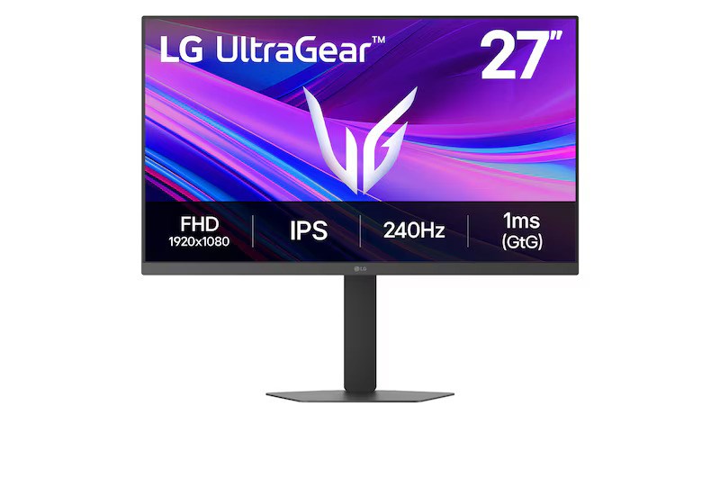 LG LED UltraGear Monitor - 27" - 240Hz - G4 27G440A-B - Black