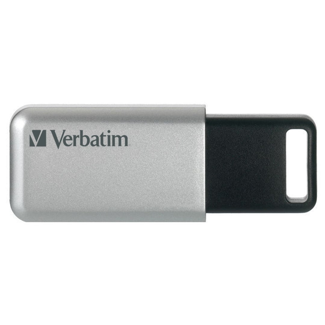 Verbatim Store 'n' Go Secure Pro USB Flash Drive - Encrypted - 64 GB - USB 3.0