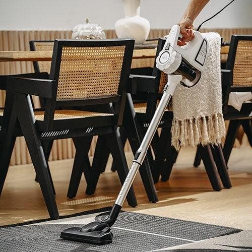 Adler AD 7036W stick vacuum/electric broom 2-in-1 stick vacuum AC Dry Bagless 1.5 L Black  White