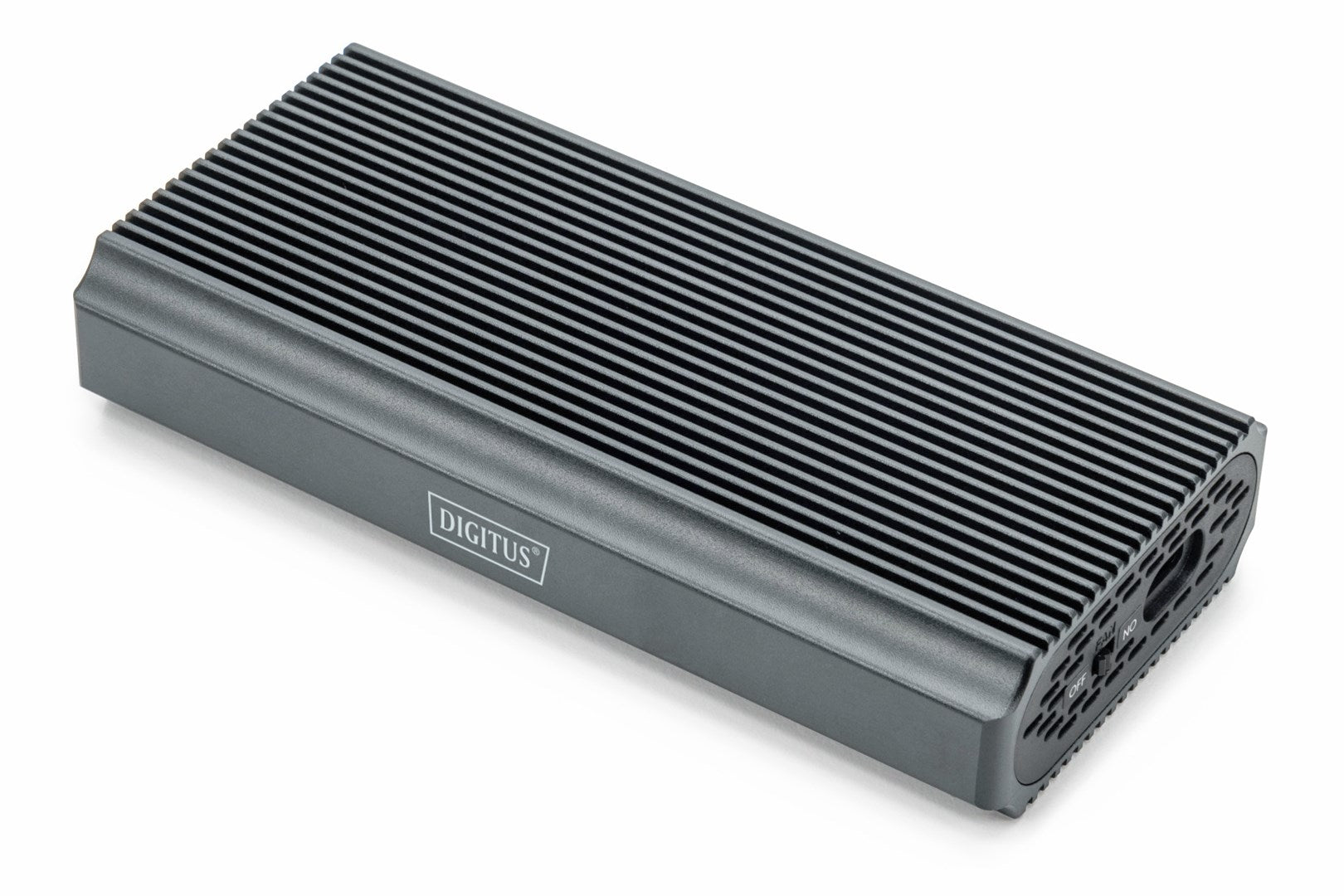 DIGITUS - M.2 NVMe SSD Enclosure - USB4 - 40 Gbps - Tool-Free - Aluminum 430C DA-71158