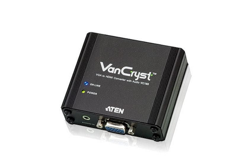 ATEN VGA to HDMI Converter 1080p Model VC180