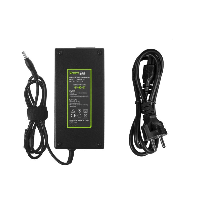 Green Cell PRO - Power Supply - AC - 180 Watt - black - for ASUS ROG G750, MSI GT60 2OJWS, GT60 2PE, GT60 2QD, GT60 2QE, GT70 2PC, GT70 2PE, GT70 2QD (GC-AD100P)