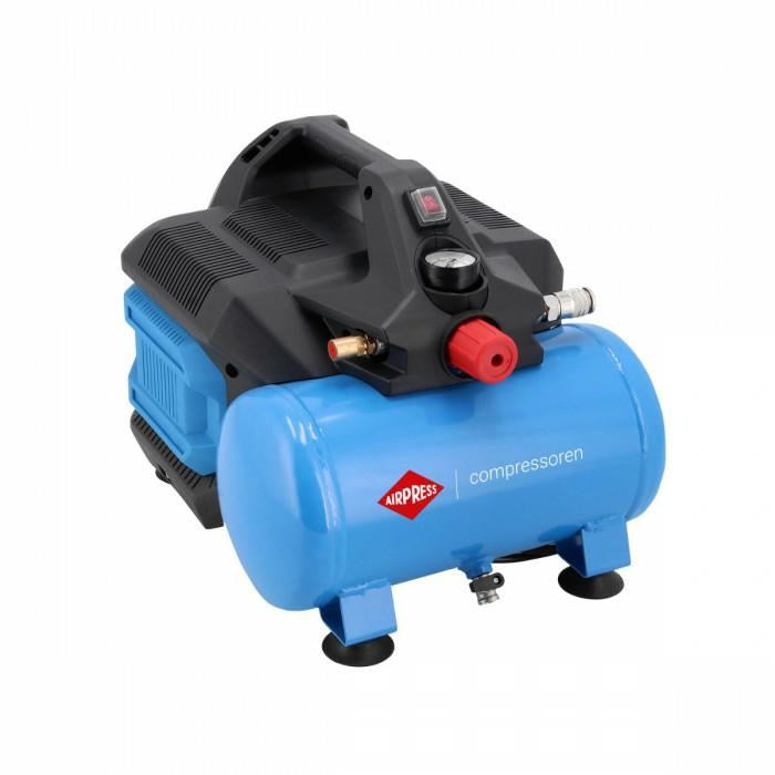 AIRPRESS KOMPRESOR  LMO 6-126   6L/1 0KM  BEZOLEJOWY 88L/MIN. CICHY....