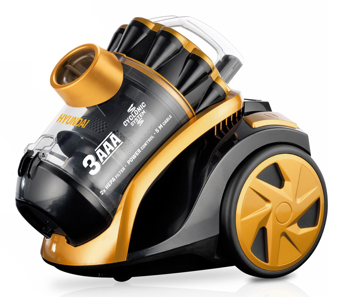 Hyundai VC014 Cylinder Vacuum Cleaner 800W 1.3 L Bagless 78dB Noise Level