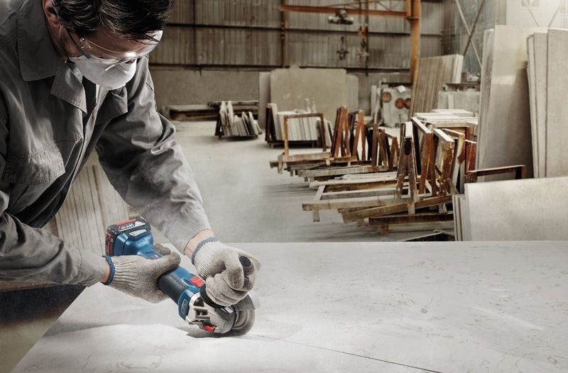 BOSCH GWS 18V-LI Angle Grinder 125 mm 2x5.0Ah