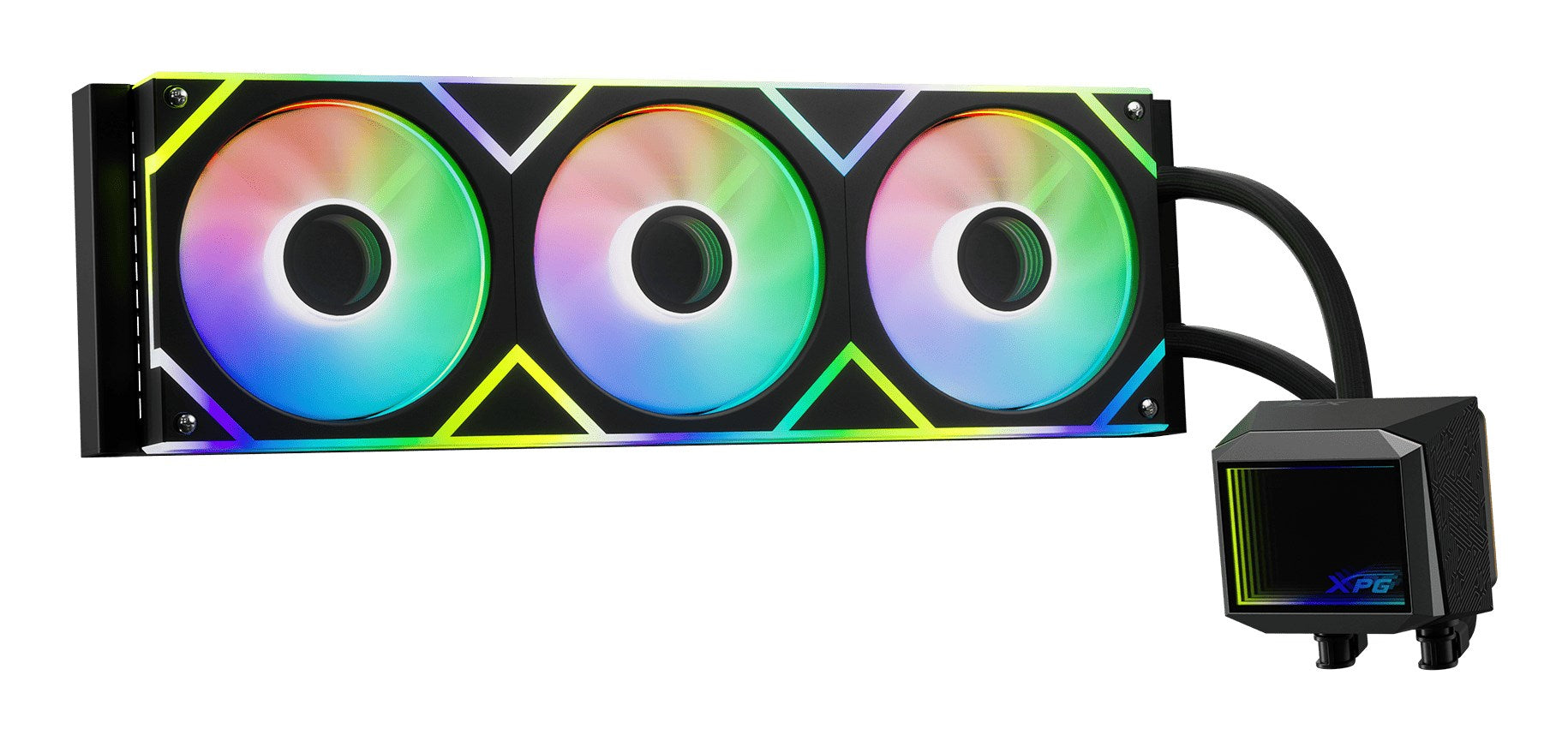 XPG LEVANTE II 360 - all-in-one water cooling  12 cm (black)