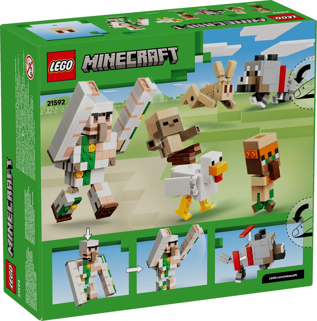 LEGO MINECRAFT 21592 Chicken Jockey Desert Attack