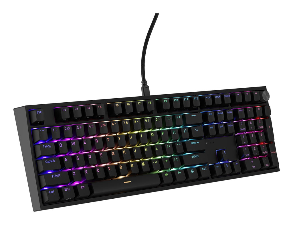 GENESIS THOR 404 USB QWERTY Black Keyboard