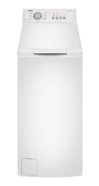 Amica Washing Machine 8 kg Top-load AGA3T813ANi White