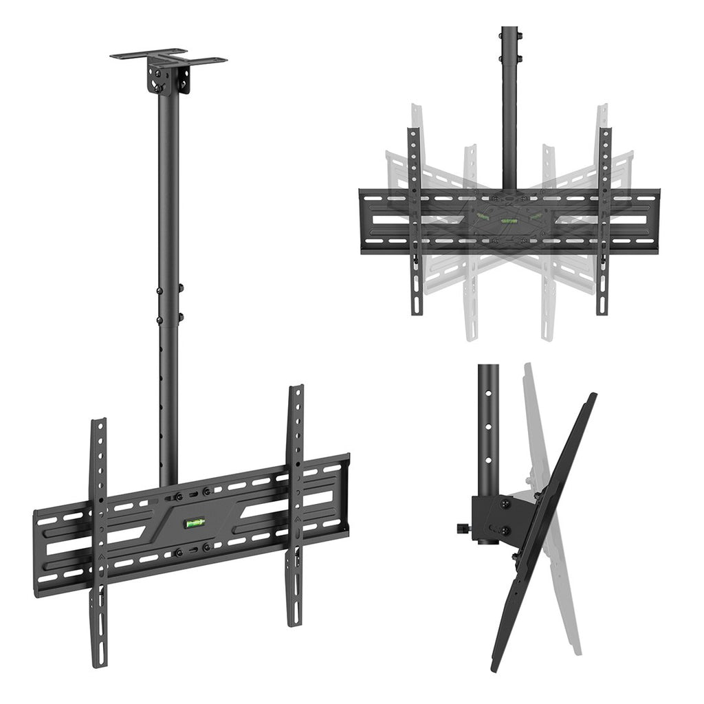 Maclean Ceiling Mount for 37-86" TVs, 50 kg Capacity, VESA 600x400, Model MC-173
