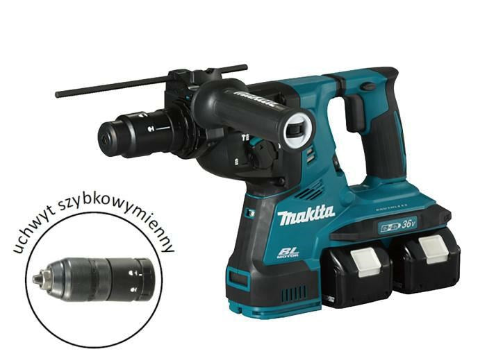 MAKITA Cordless Hammer Drill 2x18V 2.9J Impact Energy Model DHR283T2JU