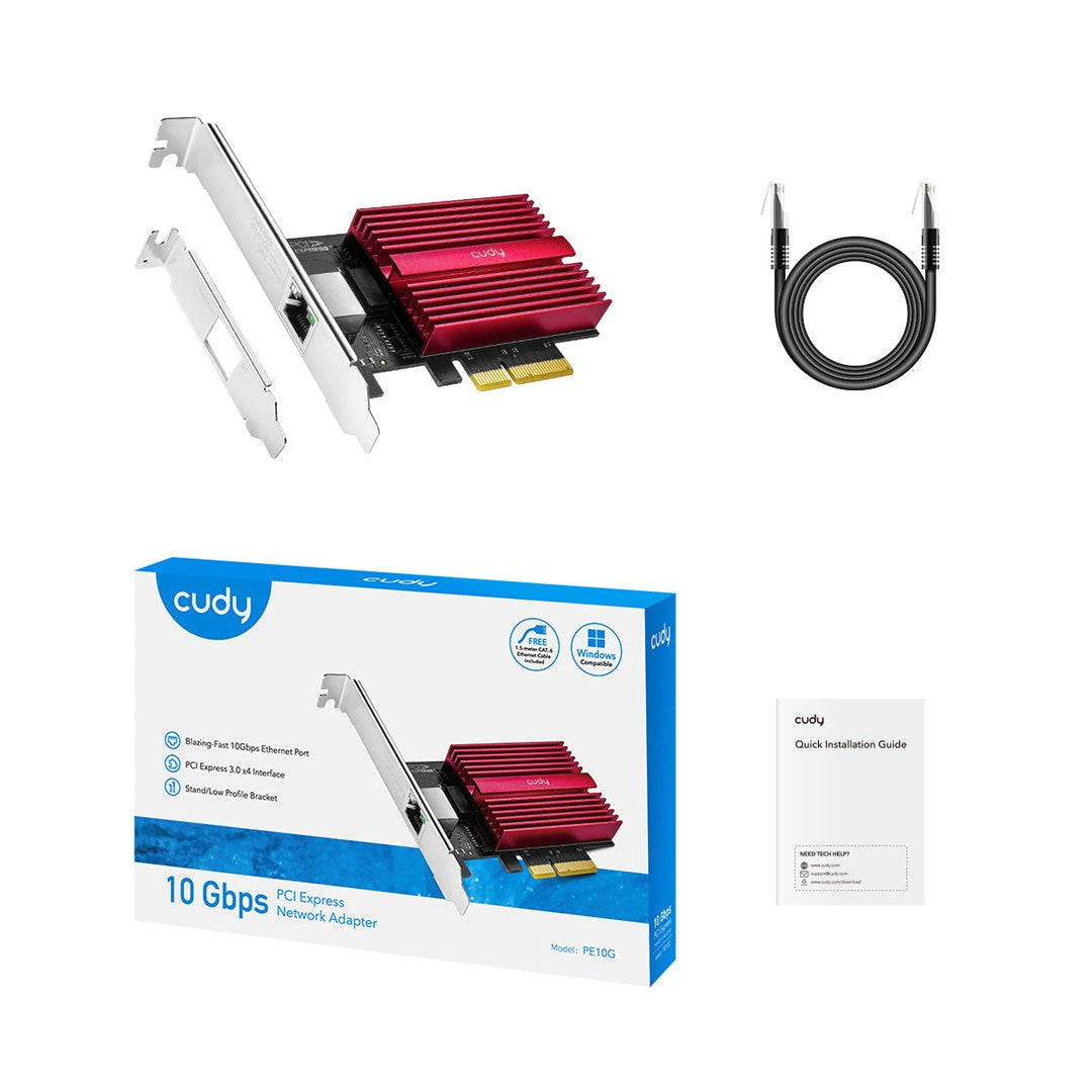Cudy 10 G PCI Express Adapter - Marvell AQC113