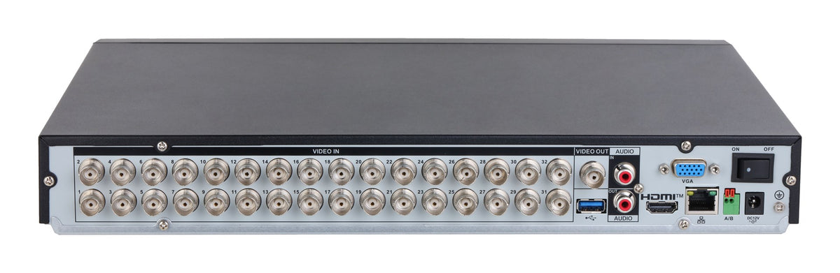 Dahua Technology 32CH Penta-brid 5MP Value/1080P 1U 2HDDs WizSense Digital Video Recorder