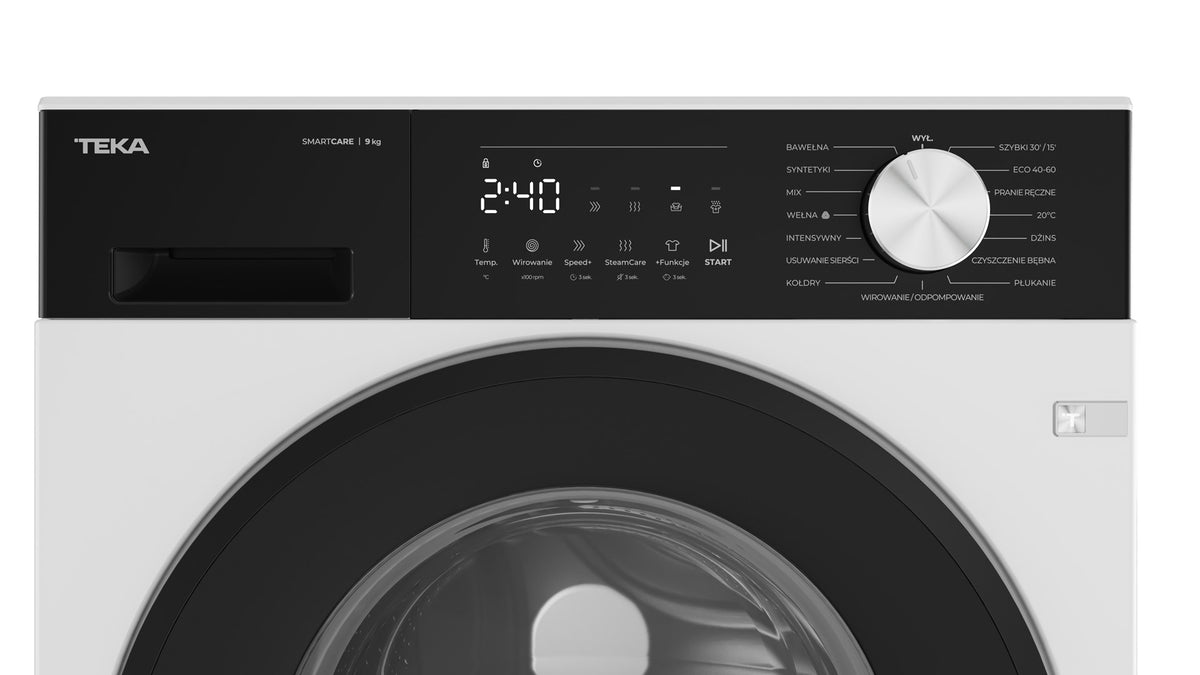 TEKA Freestanding Washing Machine 9 kg White WM 20941 W PL