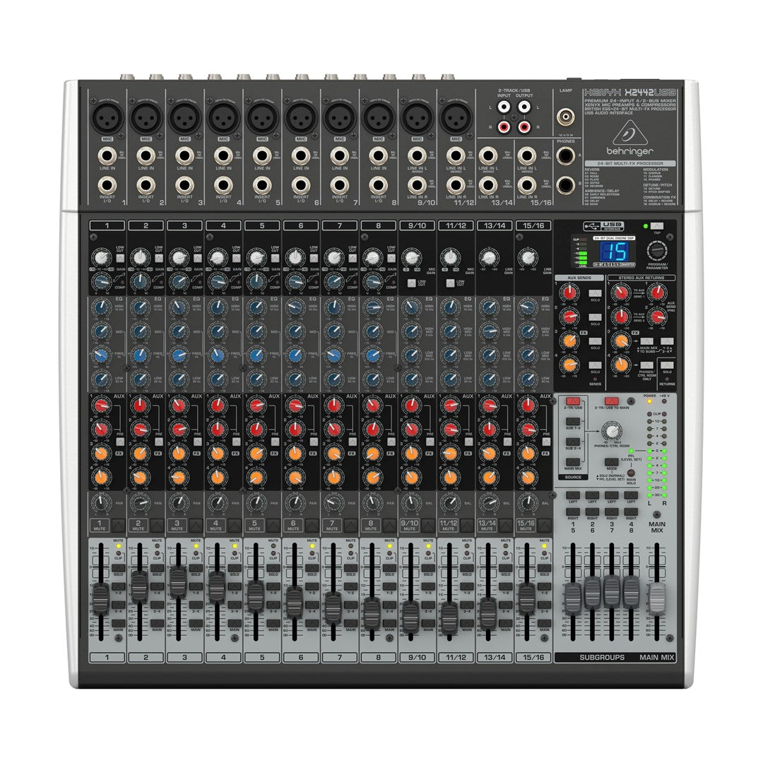 Behringer X2442USB Audio Mixer