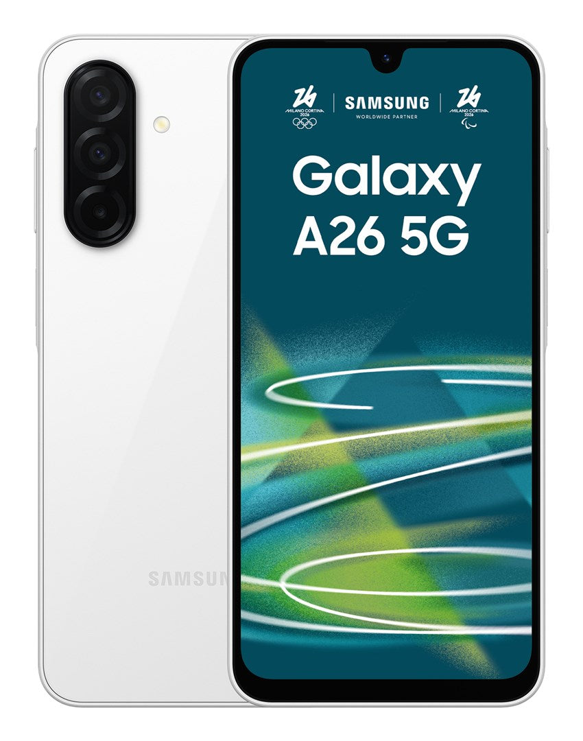 Samsung Galaxy A26 6.7" Hybrid Dual SIM Android 15 5 G USB Type-C 6GB 128GB 5000mAh White