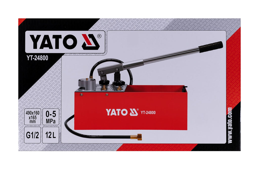 YATO Pressure Calibrator 8402 g 505 mm x 197 mm x 300 mm Model YT-24800