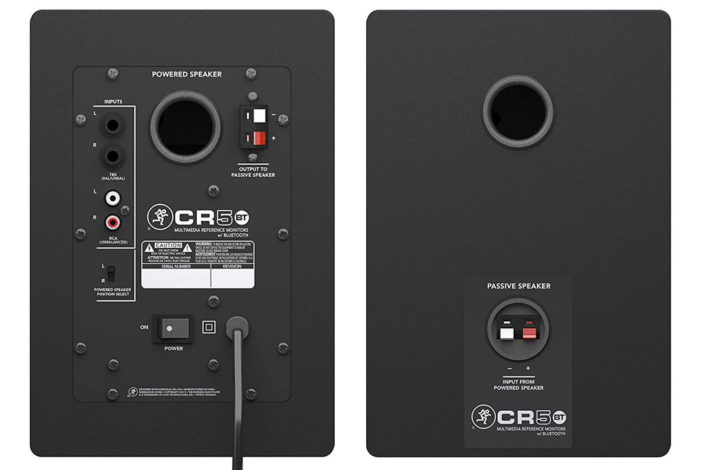 Mackie CR5BT Active Monitors with Bluetooth