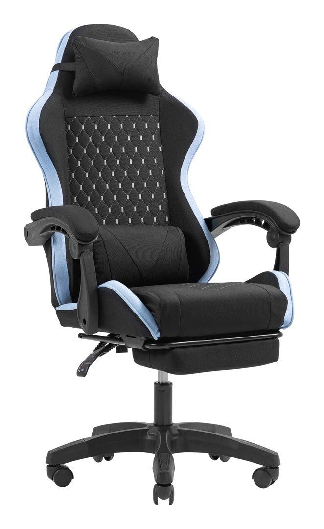 Mars Gaming MGC-X Fabric PC gaming chair Padded seat Black  Blue