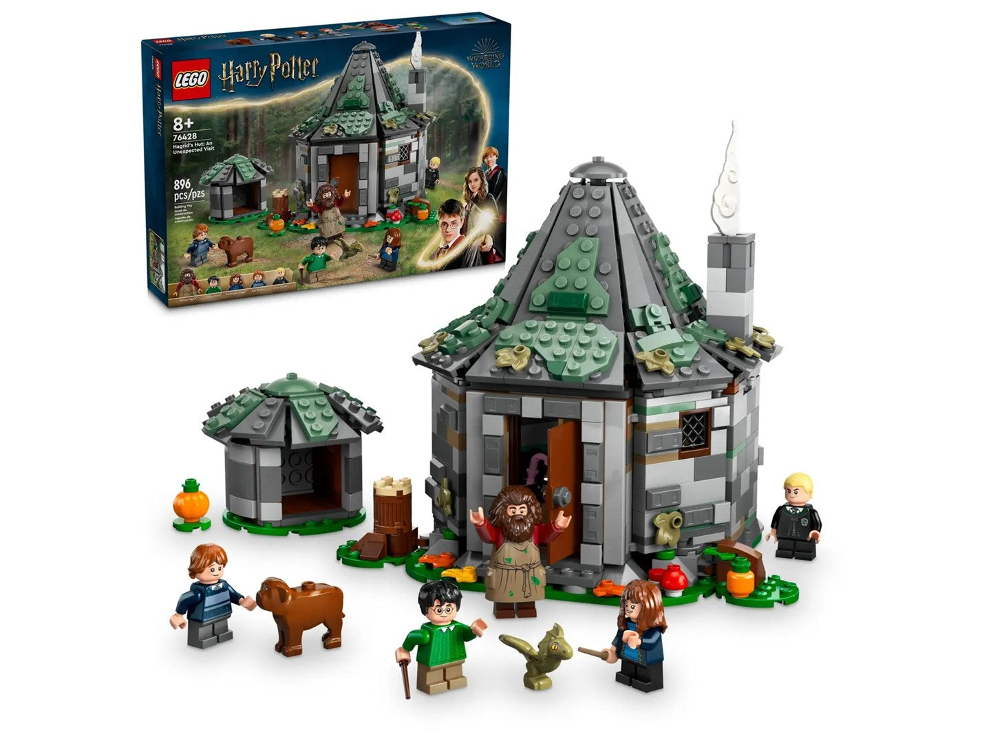 LEGO HARRY POTTER Hagrid's Hut - An Unexpected Visit 76428