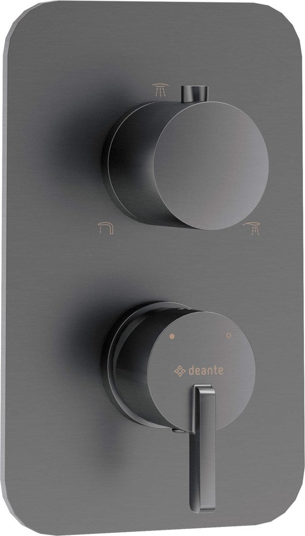 Deante External Element for Mixer BOX Titanium